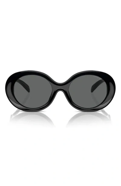 Emporio Armani Full Frame Sunglasses In Black