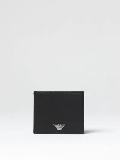 EMPORIO ARMANI WALLET EMPORIO ARMANI MEN COLOR BLACK,422416002