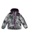 Emporio Armani Abstract-pattern Jacket In Black