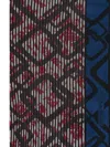 Emporio Armani Viscose-silk Blend Scarf In Grau