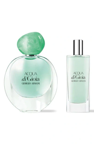 Emporio Armani Acqua Di Gioia Eau De Parfum Set (limited Edition) $105 Value In White