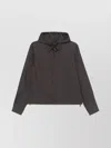 Emporio Armani Adjustable Cuffs Hooded Jacket With Side Pockets