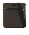 Emporio Armani Adjustable Shoulder Straps For Messenger Bag In Black