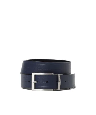 Emporio Armani Adjustable Waist Belt In Black