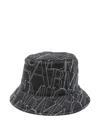 Emporio Armani Logo-embroidered Quilted Bucket Hat