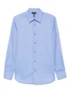 Emporio Armani Shirt  Men Color Gnawed Blue 1 In Blue