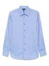 Emporio Armani Shirt  Men Color Gnawed Blue 1 In Blue