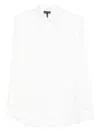 Emporio Armani Long-sleeve Button-up Shirt In White