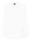 Emporio Armani Long-sleeve Button-up Shirt In White