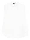 Emporio Armani Long-sleeve Button-up Shirt In White