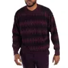 Emporio Armani Alpaca And Mohair Blend Jumper In Black