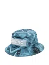Emporio Armani Arctic-print Bucket Hat In Green