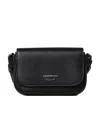 Emporio Armani Ari Mini Crossbody Bag In Black