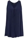 Emporio Armani Armure Blouse In Blue