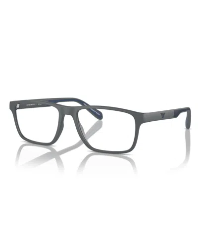 Emporio Armani Arnette Unisex Eyeglasses, An6131 In Mattedark Grey