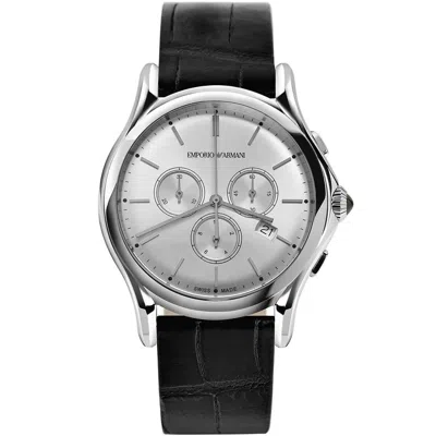 Pre-owned Emporio Armani Ars4002 Men's Quartz Chronograph Watch - Retail Price $1095