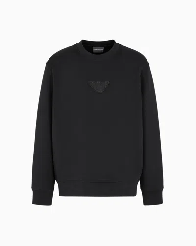 Emporio Armani Sweatshirts Without Hood In Black