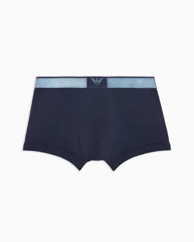 EMPORIO ARMANI ASV ENG ANLIEGENDE BOXERSHORTS AUS LYOCELL-WOLL-MISCHUNG 