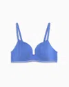 Emporio Armani Asv Essential Studs Viscose Padded Triangle Bra