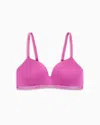 Emporio Armani Asv Essential Studs Viscose Padded Triangle Bra