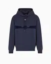 Emporio Armani Hoodies In Navy Blue