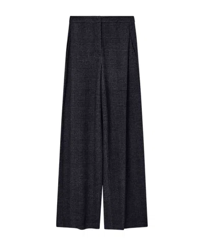 EMPORIO ARMANI ASV ICON PRINCE OF WALES CHECK TROUSERS