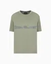Emporio Armani Regular Fit T-shirts In Green