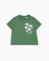 Emporio Armani Kids' Asv Jersey T-shirt With Patch Mix