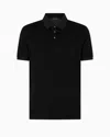 Emporio Armani Official Store Polo Shirts In Black