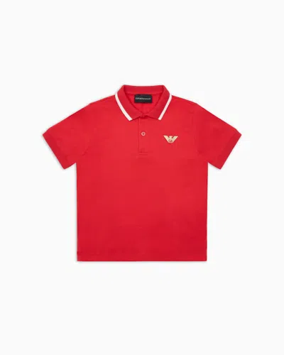 Emporio Armani Kids' T-shirts In Red
