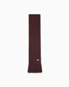 Emporio Armani Asv New York Capsule Collection Ribbed Wool-blend Scarf