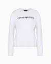 Emporio Armani Official Store Sweatshirts Ohne Kapuze In White