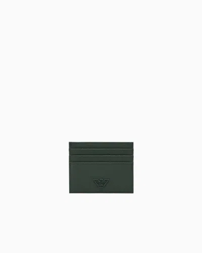 Emporio Armani Asv Regenerated Saffiano Card Holder