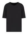 Emporio Armani Men's Allover Logo T-shirt In Black