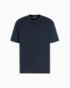 Emporio Armani Basic Crew Neck T-shirt In Navy_blue