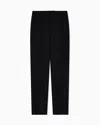 Emporio Armani Asv Waffle Weave Technical Fabric Trousers