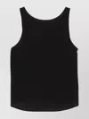 Emporio Armani Asymmetric Front Wrap V-neck Top