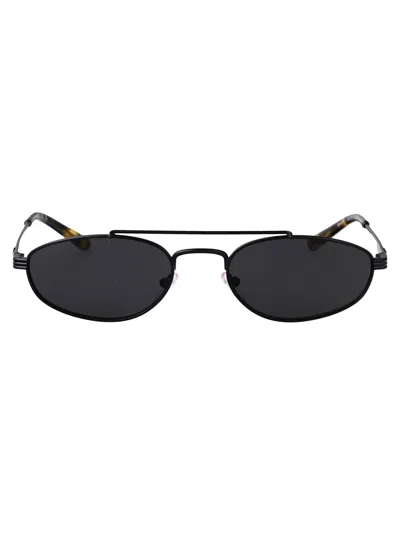 Emporio Armani Aviator Sunglasses 0 Ea2157 300187 In Black