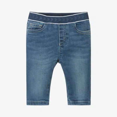 Emporio Armani Baby Boys Blue Denim Jeans