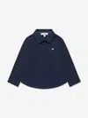 Emporio Armani Baby Boys Cotton Shirt 12 Months Blue By Childsplay Clothing
