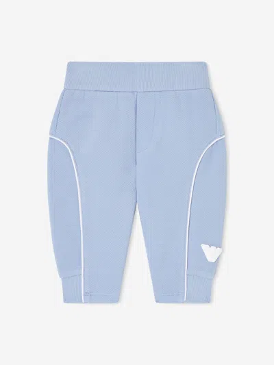 Emporio Armani Baby Boys Eagle Logo Joggers In Blue