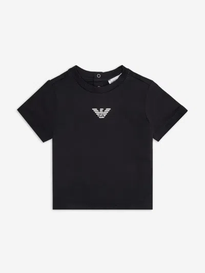 Emporio Armani Kids' Baby Boys Essential T-shirt In Black