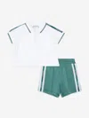 Emporio Armani Baby Boys Logo Tape Short Set