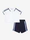 Emporio Armani Baby Boys Logo Tape Short Set