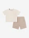 Emporio Armani Baby Boys Short Set In Multi