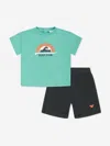 EMPORIO ARMANI BABY BOYS SURF CLUB SHORT SET