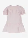 Emporio Armani Baby Girls Cotton Logo Dress In Pink