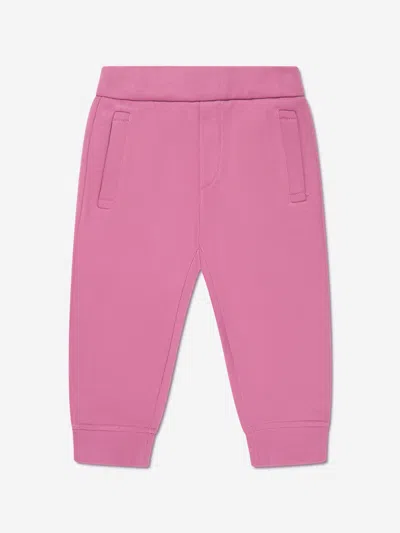 Emporio Armani Baby Girls Logo Joggers 18 Mths Pink