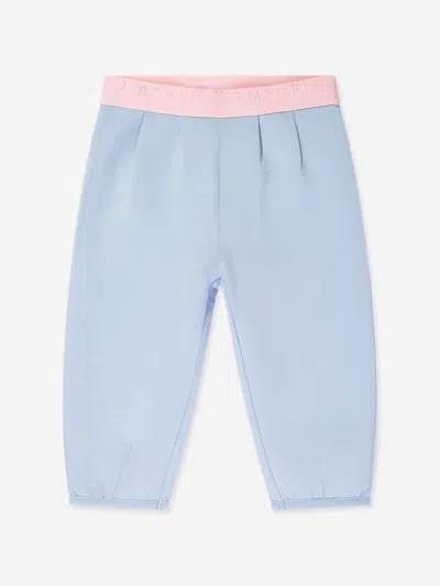 Emporio Armani Baby Girls Trousers In Blue