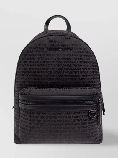 Emporio Armani Backpack Logo Adjustable Straps